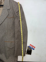New Men’s Pioneer Wear Brown Suit Jacket 40 #12553 S-606