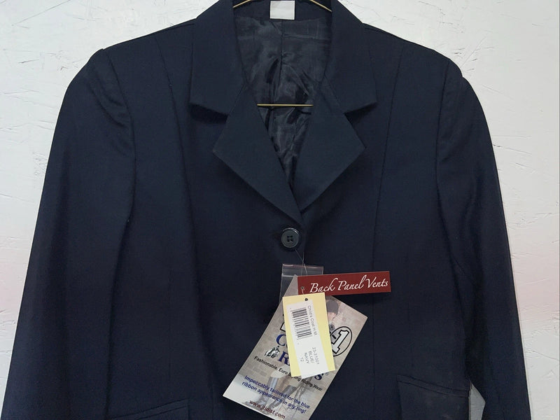 New Children’s Comfort Riders Blue Riding Coat 12 JJ-605