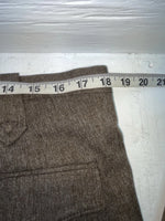 New Vintage Brown Circle S Polyester Pants #CP4776 XX-89
