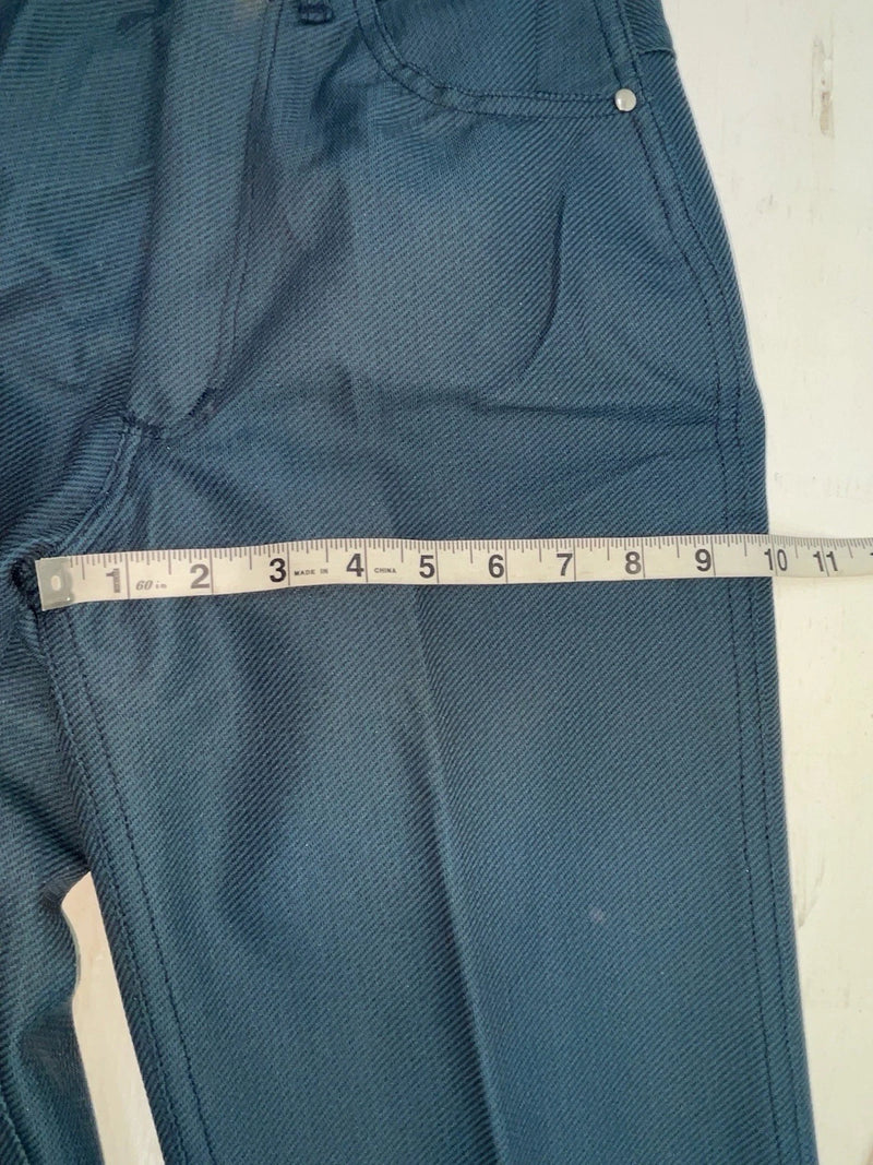 New Vintage Blue Miller Polyester Pants #2624 3A-94