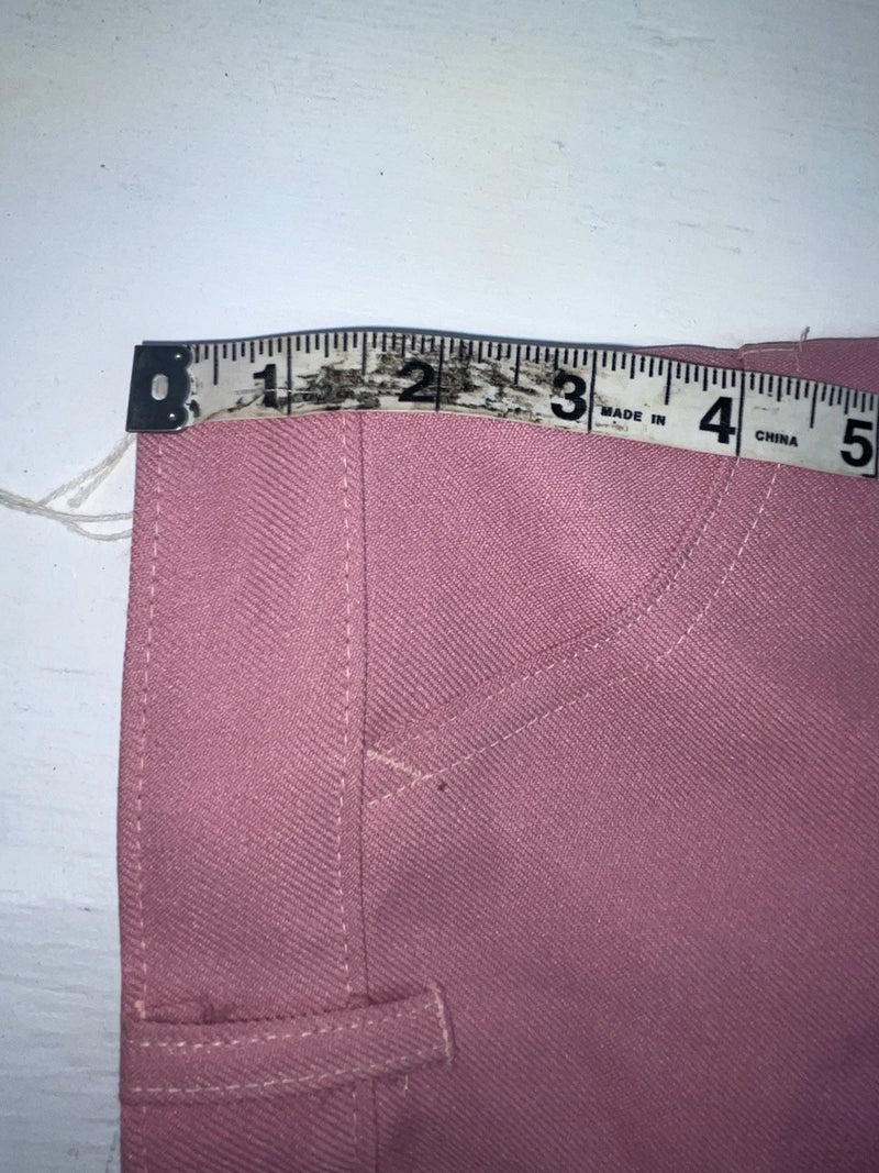 New Vintage Pink Dickson Jenkins Polyester Pants #5520 SS-80
