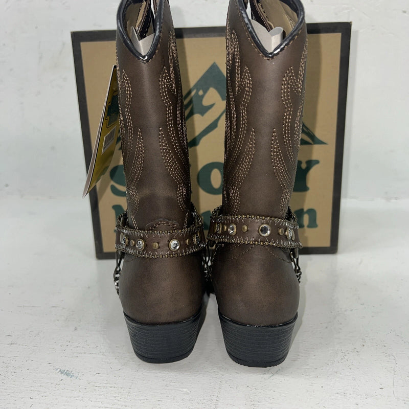 New Children’s Brown Smoky Mountain Cowboy Boots. 1177C 11.5 11 1/2. 24-94