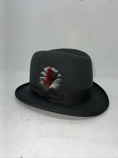 New Women’s Charcoal Derby English Riding Hat. 7 1/4. 12-107
