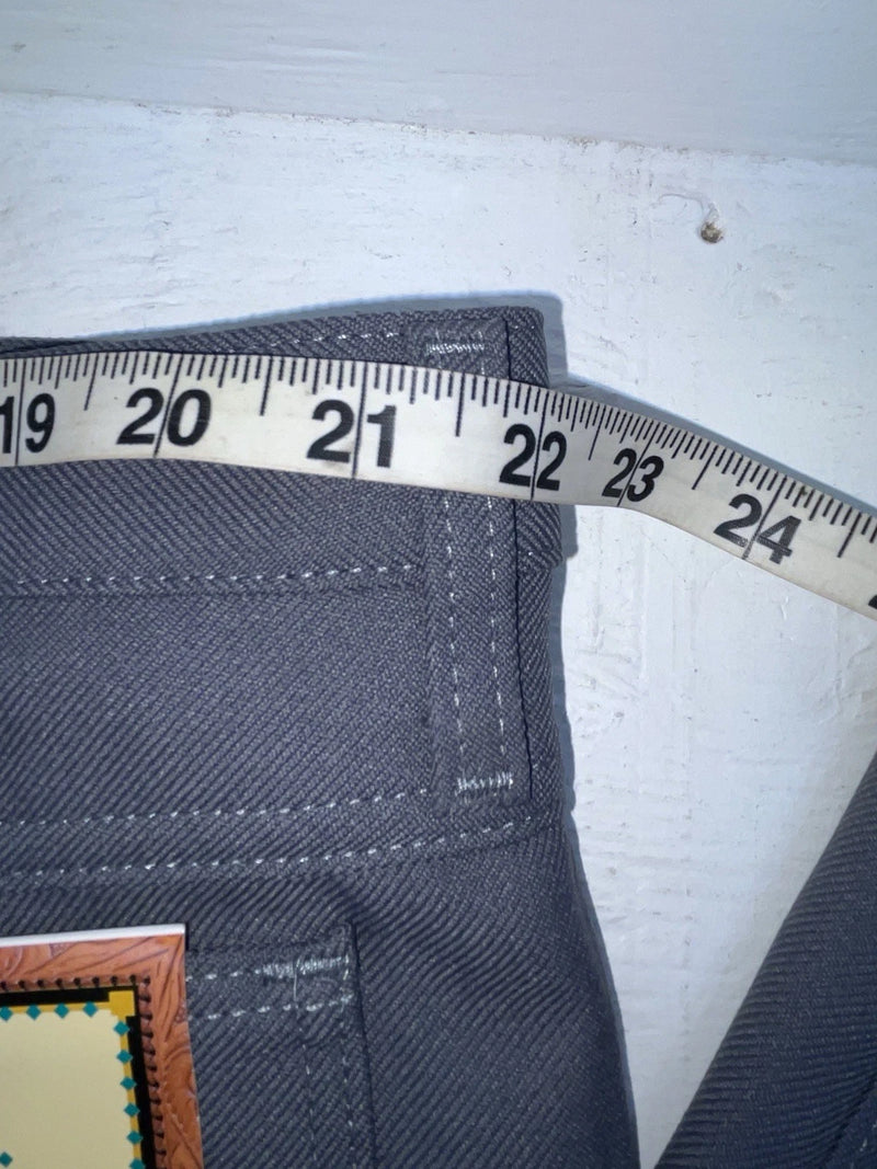 New Vintage Gray Wrangler Polyester Pants #82GY OO-1