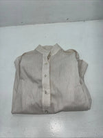 New Women’s Pink Stripped Devon Aire English Long Sleeve Shirt. 30 G-21