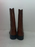 New Men’s Brown Texas Brand Cowboy Boots. M 844 9.5 9 1/2 D. 6-105