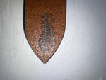 New Brown Genuine Leather Nocona Weaved And Pendent 46” Belt #2216448 NN-142