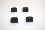 Ski-doo Oem Rear Suspension Rail Bumper With Bolts Set of 4 570063000 Q4749