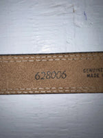 New Blue Genuine Leather Wrangler 32” Belt #528006 Z-170