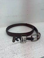 New Brown Genuine Leather Nocona Threaded 36” Belt #2410002 Z-19