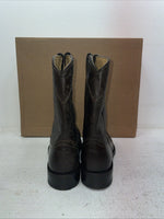 New Men’s Brown J Chisholm Cowboy Boots. 1000 9 D. 4-121