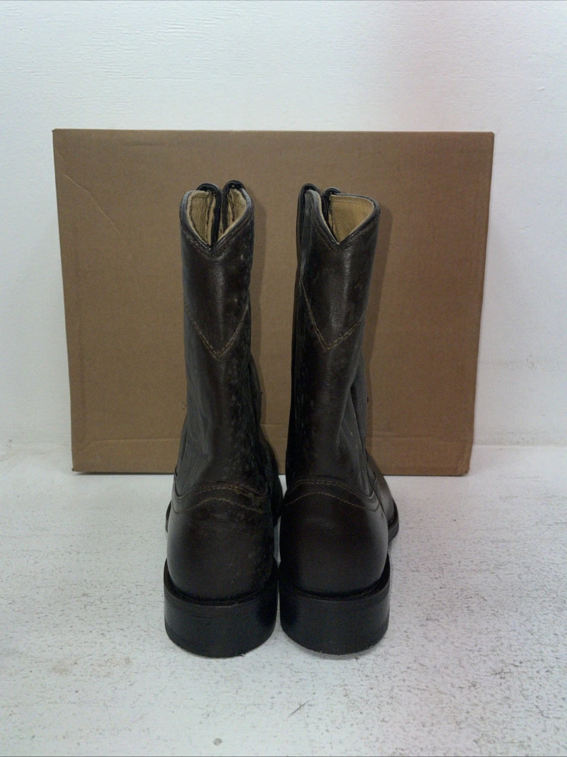 New Men’s Brown J Chisholm Cowboy Boots. 1000 9 D. 4-121
