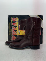 New Men’s Red Texas Brand Cowboy Boots. 8963 9 D. 4-84