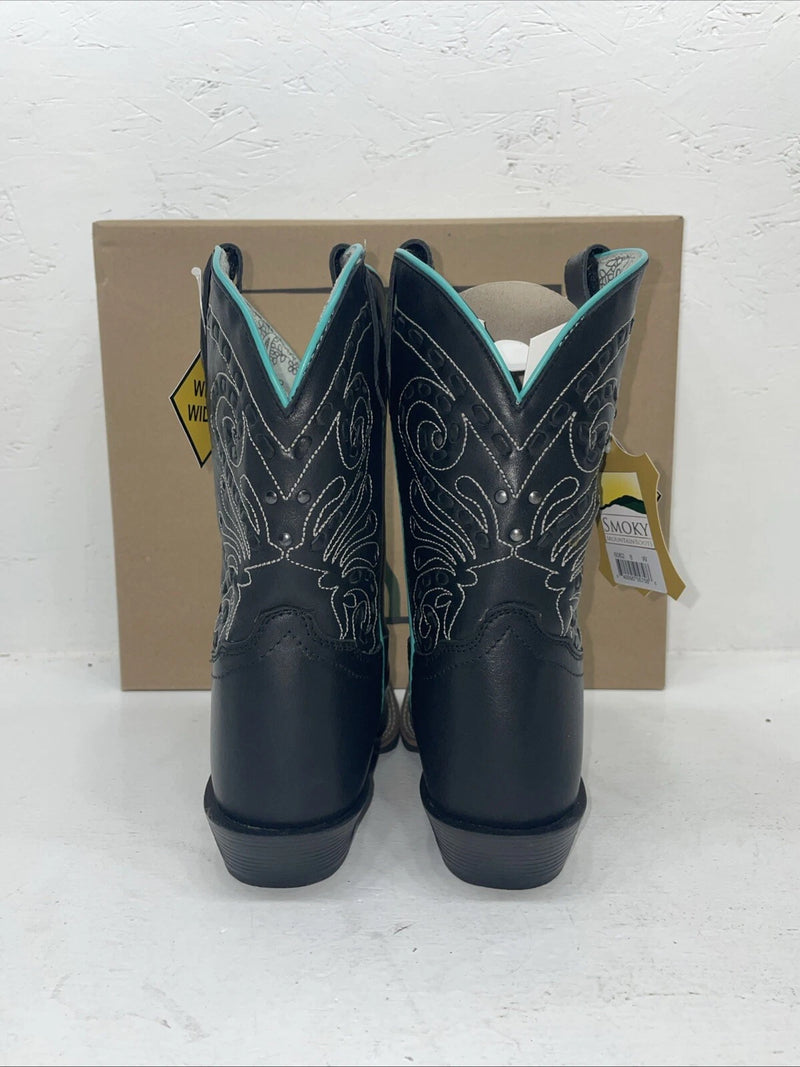 New Women’s Black Smoky Mountain Cowboy Boots. 6062 8 W. 16-59