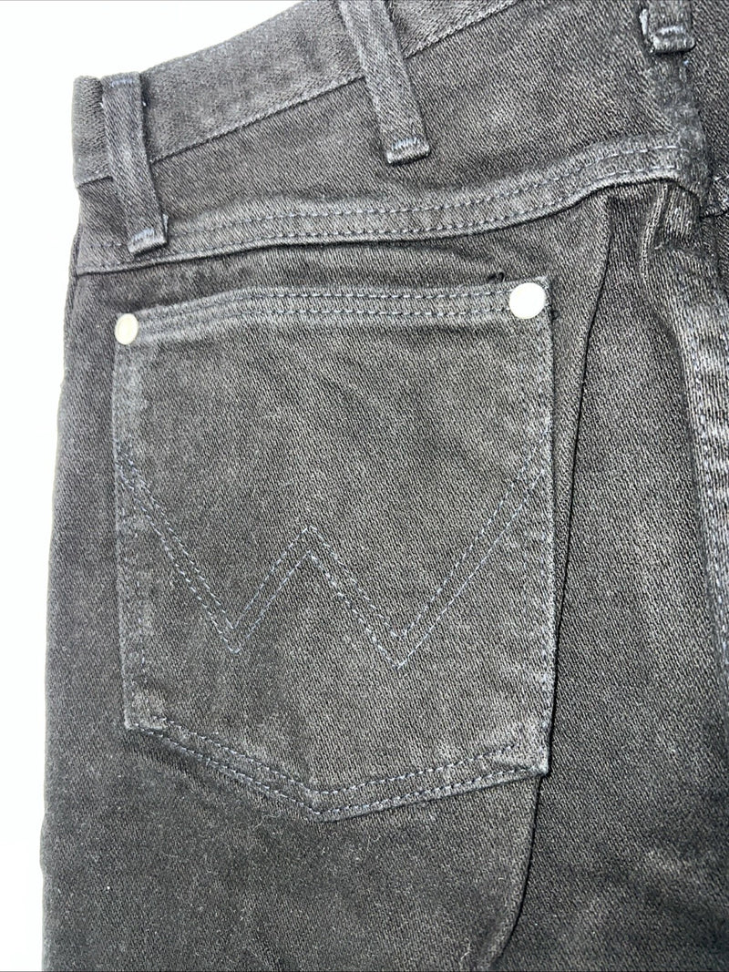 New Men’s Black Cowboy Cut Slim Fit Wrangler Jeans. 11x36 H-8