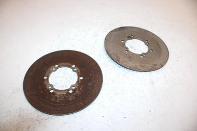 1990 Polaris Trail Boss 350l 4x4 Oem Front Brake Disc Pair 5211270 5242935 AP142