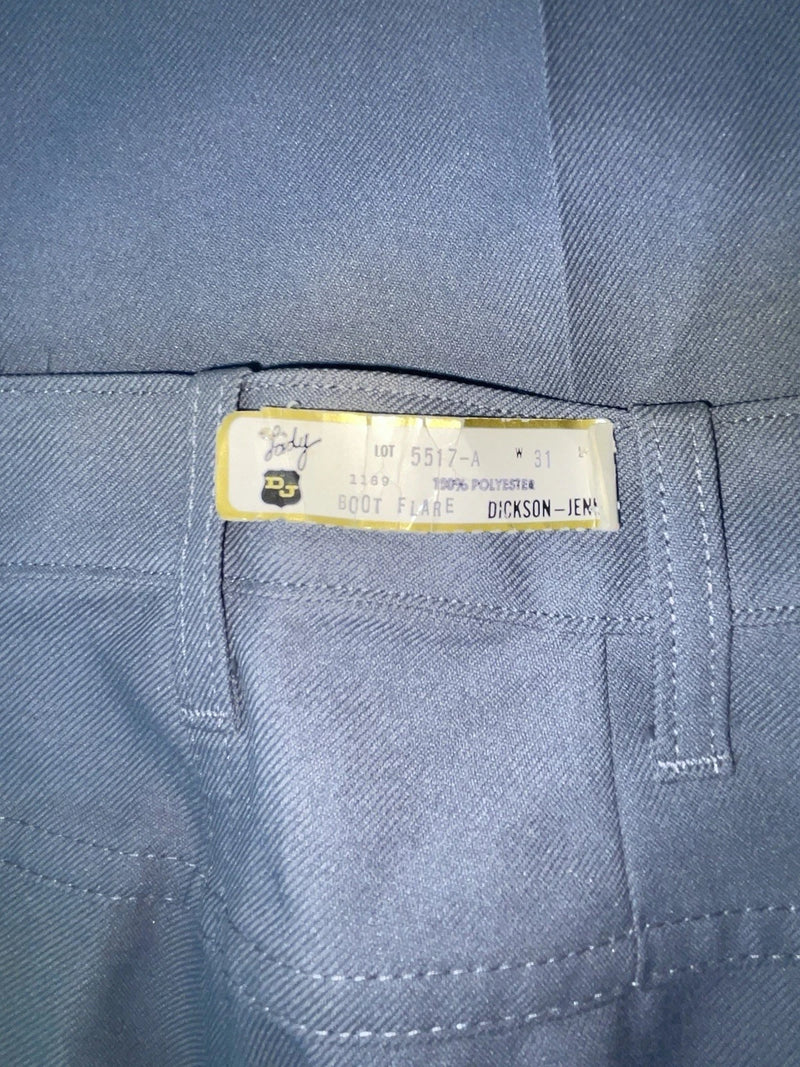 New Vintage Gray Dickson Jenkins Polyester Pants #5517A 3A-123