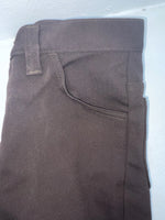 New Vintage Brown Lee Polyester Pants #2004021 OO-60