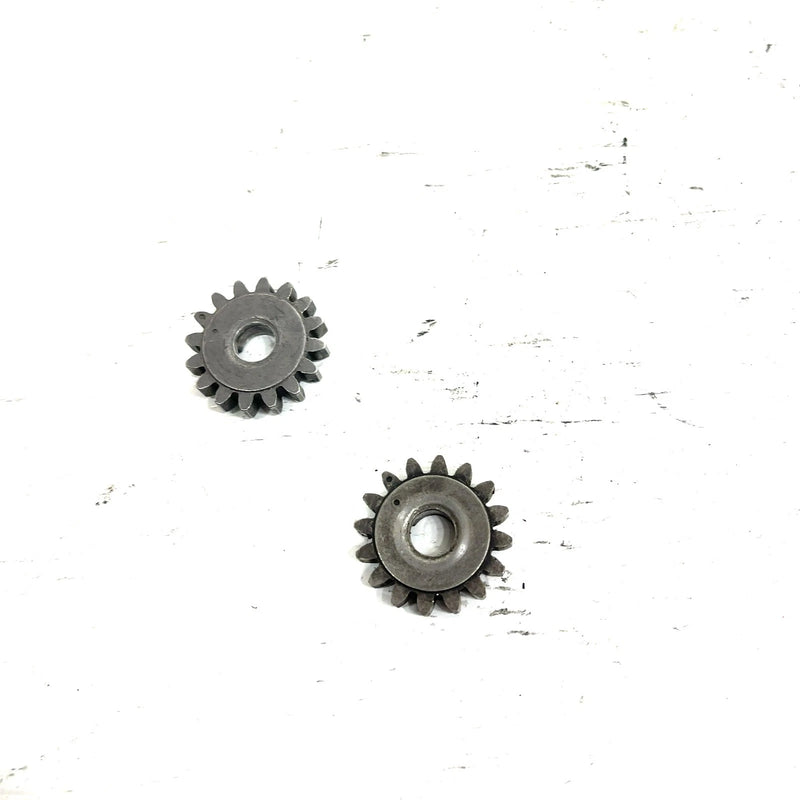 84 Suzuki LT185 OEM 16T Gear Position Indicator Gear Pair 25362-18900 AS39