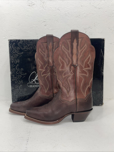 New Women’s Brown Dan Post Cowboy Boots. 3693 7 M. 1-133