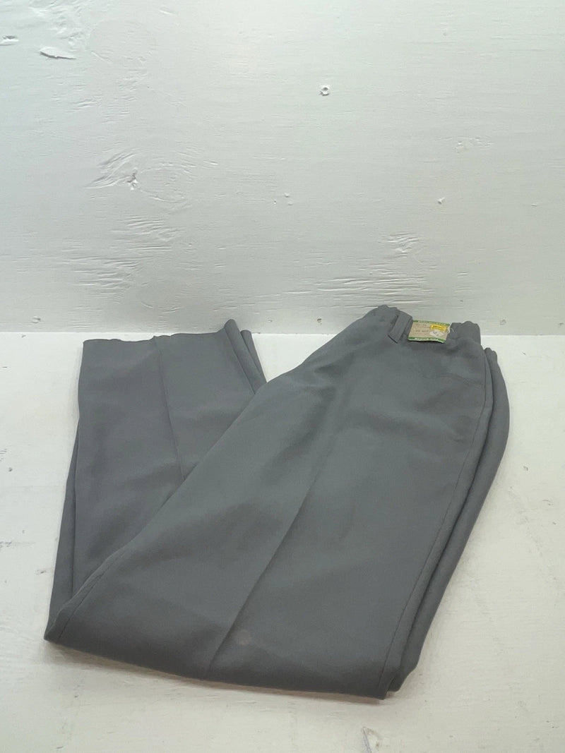New Vintage Gray H Bar C Polyester Pants #MR477 ZZ-29
