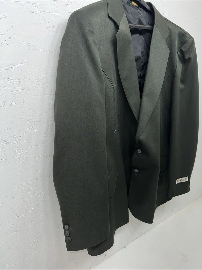 New Men’s Mesquite Green Suit Jacket 48R #5581 Y-605