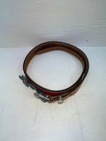 New Red Genuine Leather Wrangler 32” Belt #628004 Z-169