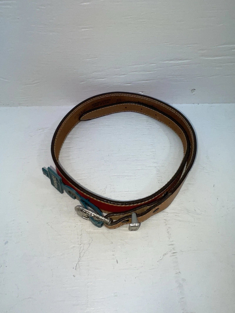 New Red Genuine Leather Wrangler 32” Belt #628004 Z-169
