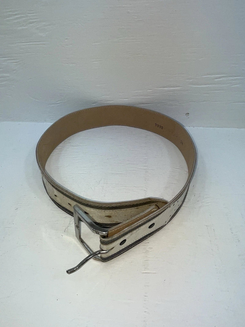 New Blue Genuine Leather 28” Belt #7330 Z-171