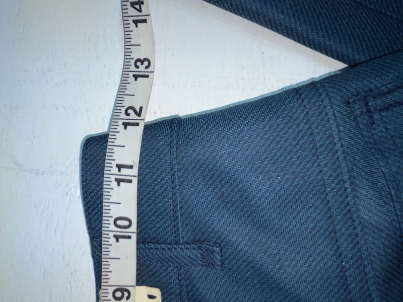 New Vintage Blue Polyester Pants #2624 3A-10