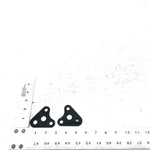03 Kawasaki Prairie 650 4x4 OEM Rear Upper Engine Bracket Set 32190-1203 AK37