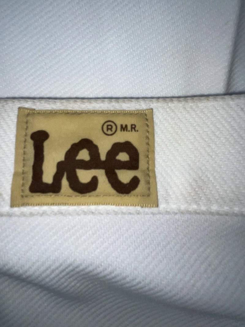 New Vintage White Lee Polyester Pants #301084 VV-46