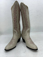 New Women’s Cream Kenny Roger’s Cowboy Boots. 40909 6.5 6 1/2 M. 19-144