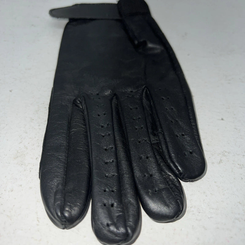New Tough 1Black Leather Great Grips Ladies M/L Riding Gloves #24-70 E-503
