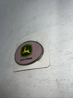 New Women’s John Deere Oval Pink Belt Buckle. JDM610 A-118