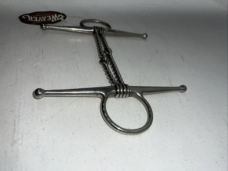 New Weaver Leather Double Twisted Wire Bit U-6