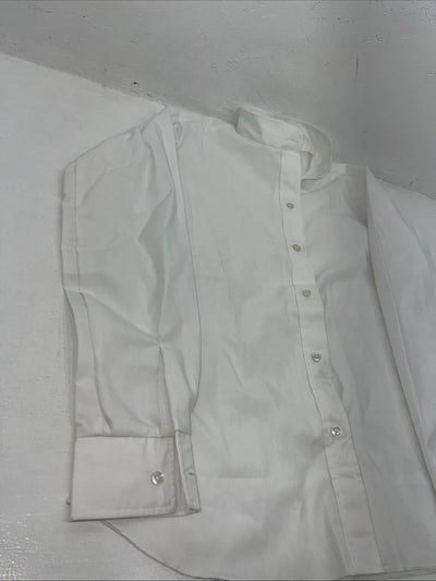 New Women’s White Townana Country Long Sleeve English Riding Shirt. 38 G-48