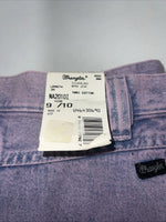 New Women’s Purple Wrangler Silverlake Denim Jeans. 9/10x34 O-7
