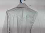 New Women’s Panhandle Slim Gray Long Sleeve Pearl Snap Size 30 KK-14