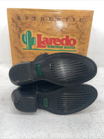 New Men’s Black Laredo Cowboy Boots. 62010 8.5 8 1/2 E W. 3-135