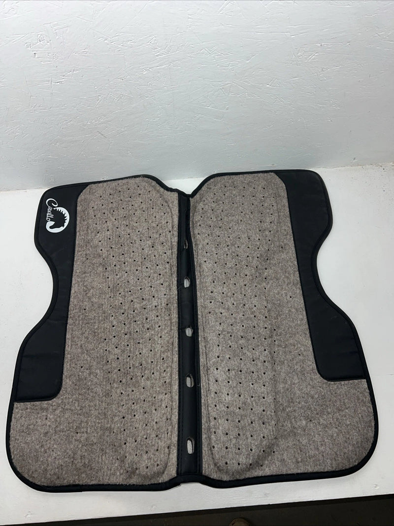 New Cavallo Gray All Purpose Build Up Bridge Saddle Pad 30x32 #1001 Pad-19
