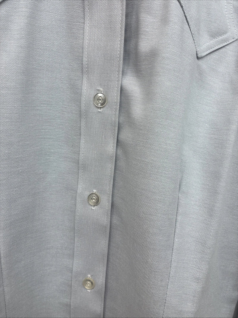 New Women Mesquite Blue Long Sleeve Button Up Size 30 KK-50