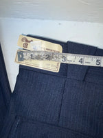 New Vintage Blue Circle S Polyester Pants #BF85 SS-5