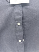New Women’s Panhandle Slim Black Short Sleeve Pearl Snap Medium KK-106
