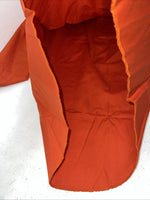 New Men’s Orange Tem Tex Pearl Snap Long Sleeve Shirt Medium I-56