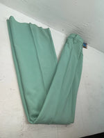 New Vintage Teal Panhandle Slim Polyester Pants #731484 3A-127