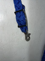New Tough 1 Blue Nylon Braided Reins #54-915 Y-17