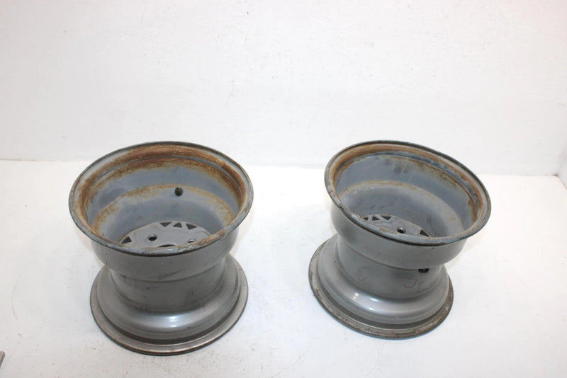 1999 Polaris Big Boss 500 Oem Rear Wheel Rim Pair (10x8.5) 1520183-486 AP71