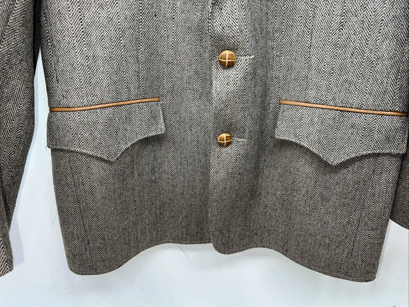 New Men’s Pioneer Wear Brown Suit Jacket 40 #12553 S-606