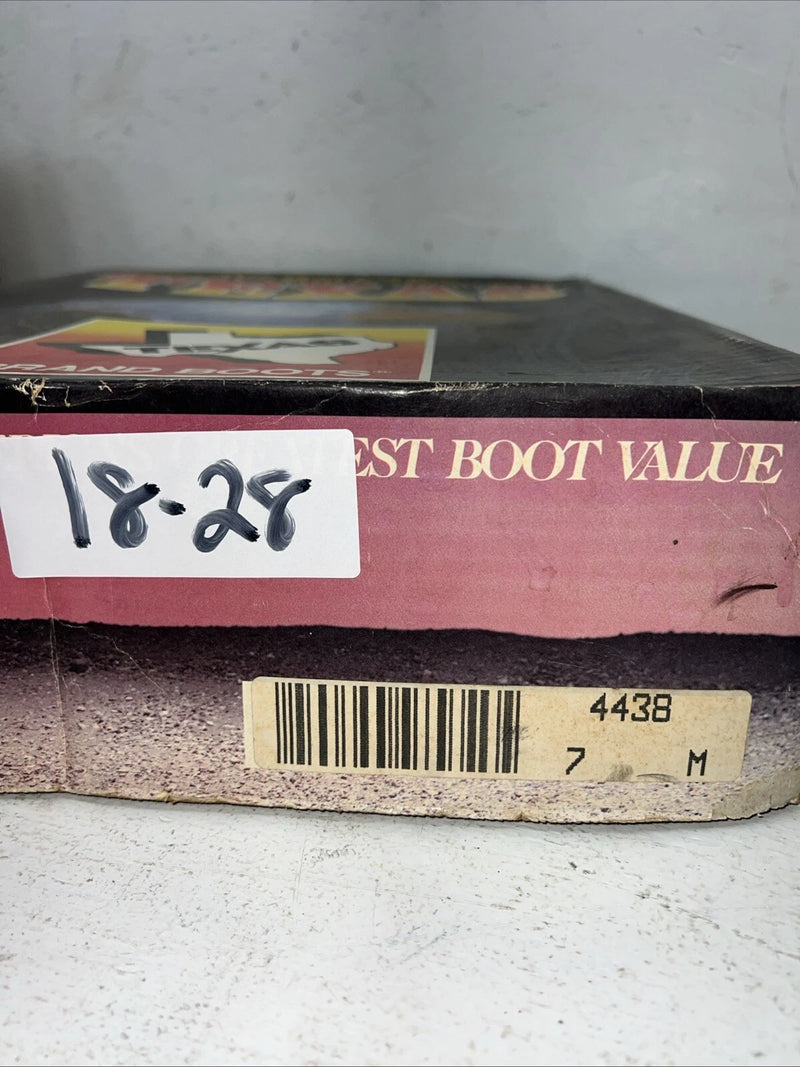 New Women’s Blue Texas Brand Cowboy Boots. 4438 7 M. 18-28